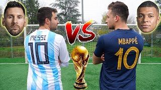 Messi VS Mbappè  CHI È IL PIÙ FORTE DEL MONDO FINALE MONDIALE [upl. by Laven]