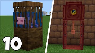 10 IDEAS de DECORACION en la NUEVA VERSIÓN de Minecraft 119 🤩 [upl. by Anaeco]