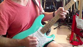 New guitar from Warmoth partswith Bootstrap pickups [upl. by Spillihp]