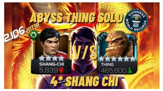 4 shang chi solos abyss thingFull fight [upl. by Particia321]