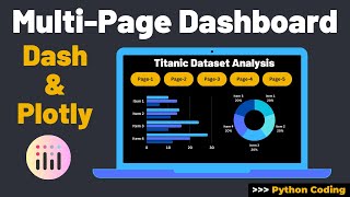 StepbyStep Guide to Building MultiPage Dashboard with Plotly and Dash  Python Tutorial [upl. by Andreana586]