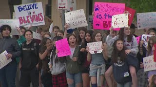 Parents and students protest Poudre Schools closing ahead of emergency board meeting [upl. by Candi635]