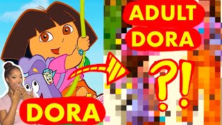 DRAWING DORA THE EXPLORER AS A BADDIE 🤯😳 Baddie Series Ep 11 [upl. by Eladnyl75]