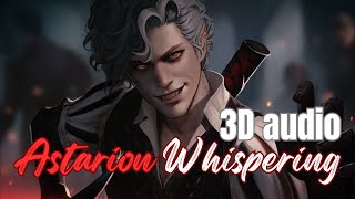 BG3 Astarion whispering voice lines 3D Audio ASMR [upl. by Nitza663]