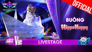 Buông  HippoHappy khoe trọn quãng giọng xịn sò  The Masked Singer Vietnam 2023 LiveStage [upl. by Suoiradal]