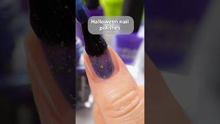 Is this the best Halloween nail polish 🎃💜💚 nails halloween [upl. by Eileen395]