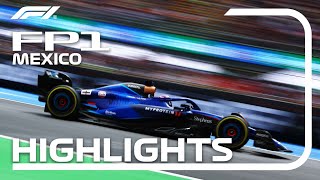 FP1 Highlights  2023 Mexico City Grand Prix [upl. by Adieren276]