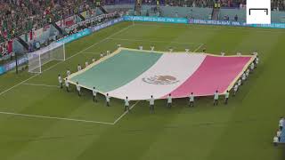 ¡A todo pulmón Retumbó el himno nacional de México en el Estadio 974  Qatar 2022 [upl. by Aroved]