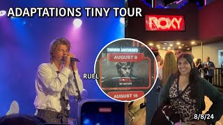 Ruel Concert Vlog Adaptions Tiny Tour in LA Live at The Roxy [upl. by Latsirk453]