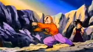 krillin punches goku [upl. by Anayra275]