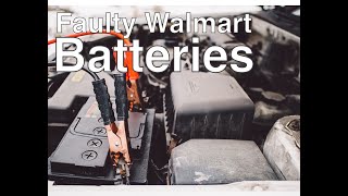 Faulty WalmartEverstart Maxx Batteries dont jump to conclusions [upl. by Fullerton621]