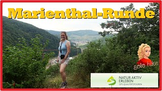 Die MarienthalRunde  Natur Aktiv Erleben  SoloHike 👱🏻‍♀️ 27K [upl. by Yenor]