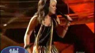 YOU CANT DO THAT 03112008 American Idol Amanda Overmyer [upl. by Garlinda625]