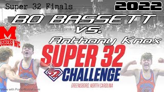 2022 Super 32 Full Match Bo Bassett vs Anthony Knox Super 32 Championship [upl. by Emmuela85]