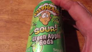 Warheads Sour Green Apple Soda amp A Little Rant On Dollar Tree [upl. by Rob974]