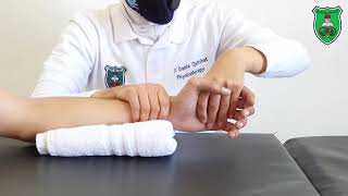 Stretching to increase Wrist RadialUlnar Deviation [upl. by Aivle]