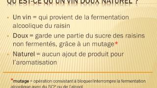 Vins liquoreux  Vins doux naturels  VDN [upl. by Haleeuqa603]