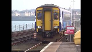 Stranraer amp Barrhill Railway Stations  Train from Ayr [upl. by Sawtelle]