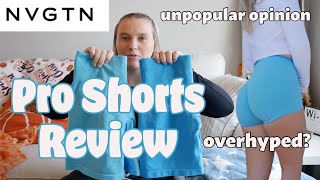 NVGTN PRO SHORTS Review first thoughts unpopular opinion overhyped [upl. by Ttehc738]