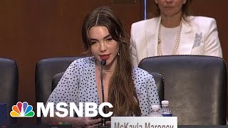 McKayla Maroney Testifies At Hearing On Handling Of Larry Nassar Investigation [upl. by Nahseez425]