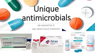 Newer antimicrobialsNew antibioticsCefiderocol PlazomicinLefamulinLearn with Dr Akshatha [upl. by Idnor966]