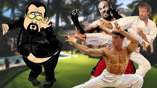 Three Times Steven Seagal RAN From A Fight [upl. by Annekcm]