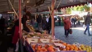 Buxtehude  Wochenmarkt in der Altstadt [upl. by Annua]