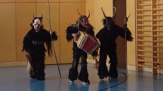 Krampusshow 2019 NMS Saalfelden Bahnhof [upl. by Hakym]