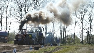 Volvo BM 650 Turbo Pulling The Slegde at Pulling Event in Hobro  Tractor Pulling Denmark [upl. by Nwahsak]