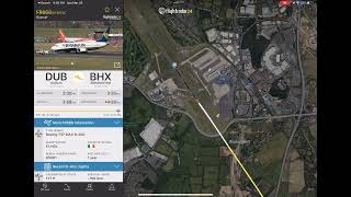 Ryanair landing in FlightRadar24’s 3D view [upl. by Adis]