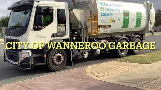 CITY OF WANNEROO GARBAGE  2 new Volvo’s [upl. by Virnelli776]