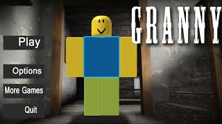 WHAT IF GRANNY WAS A ROBLOX NOOB [upl. by Corso]