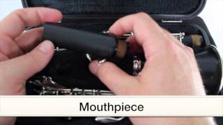 Clarinet Beginner Lesson 1  Opening the Case Naming the Parts [upl. by Timms66]