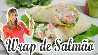 WRAP DE SALMÃO E SUCO ALTO ASTRAL [upl. by Randolph125]