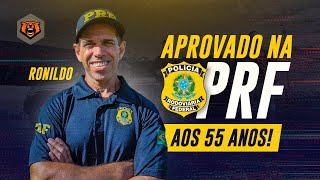 Entrevista com Ronildo Aprovado aos 55 anos na PRF Monster Concursos [upl. by Dermott22]