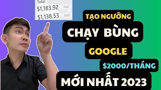 Tut Tạo Tài Khoản Ngưỡng Google ads🔥 Chạy Bùng Google Ads Trả Sau Mới Nhất 2023 [upl. by Lrae132]