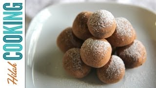 How to Make Chocolate Truffles  Hilah Cooking [upl. by Rolandson66]