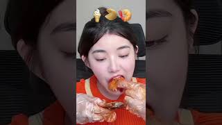 Mukbang cùng Quỳnh Truong ăn theo icon🍦🥠🍤food mukbang xuhuong eating fyp shorts trending [upl. by Mcgruter]