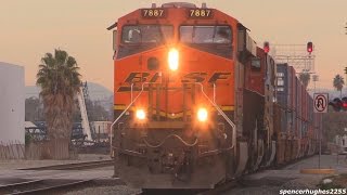 Amtrak BNSF Union Pacific amp Metrolink Trains 122814 [upl. by Halac]