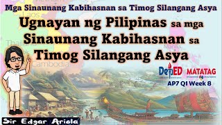 Ugnayan ng Pilipinas sa Sinaunang Kabihasnan sa Timog Silangang Asya Quarter1 Week 8 depedmatatag [upl. by Pokorny363]