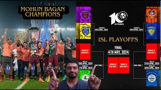 Mohun Bagan ISL CHAMPIONS🏆  ISL Playoffs Set [upl. by Danuloff]