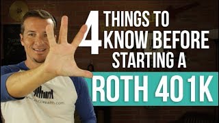 4 things you need to know before opening Roth 401k [upl. by Lucilla392]