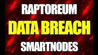 Raptoreum Smartnodes INODEZ  Security Breach Make Sure Your Info Is Up To DATE [upl. by Nueovas]