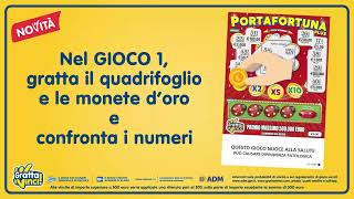 Gratta e Vinci Portafortuna Plus 5€ [upl. by Aicilf]