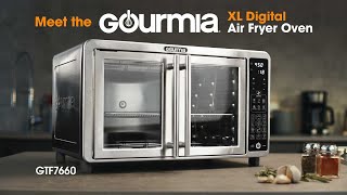 Bacon Gourmia Digital French Door Air Fryer Oven [upl. by Minta]