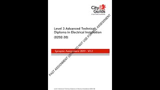 City amp Guilds Synoptic Assignment Support 2023 [upl. by Atteynod145]