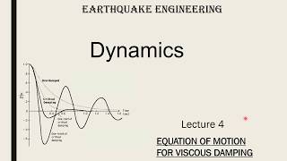 Lecture 4 EQUATION OF MOTION FOR VISCOUS DAMPING  Part 1  Structural Mechanics [upl. by Icaj]