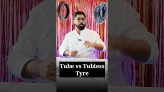 Tube Vs Tubeless Tyres  Why Tubeless Tyres are Best [upl. by Dobbins]