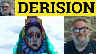 🔵 Deride Meaning  Derision Defined  Derisive Examples  Define Derisively Deride Derision Derisive [upl. by Raynell]