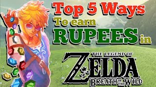 Rupee Farming Guide 5 Ways to earn rupees in Breath of The Wild botw rupee farming [upl. by Dianemarie]